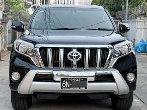 2014 toyota land cruiser prado tzg ,used car online car sale ad - 2, yangon, myanmar