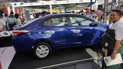 Toyota Vios. G Grade USD 21800. J Grade USD 18200. Engine:1.3. Petrol. Push Start.