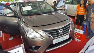 Nissan Sunny. Price:24600000 MMK. Gasoline. Transmission: 4 speed automatic.