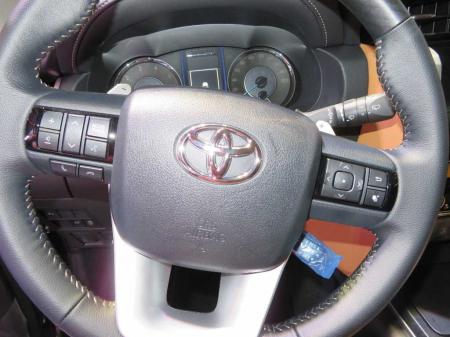 Toyota Fortuner. Price $63,800. 2.8 L Turbo. 6 speed automatic transmission. Cooler Box. 6 speakers.