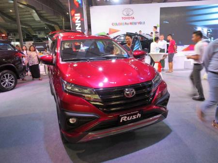 Toyota Rush. Price $28,500. 1.5 L gasoline. 4 speed automatic transmission. Electric Power Steering.