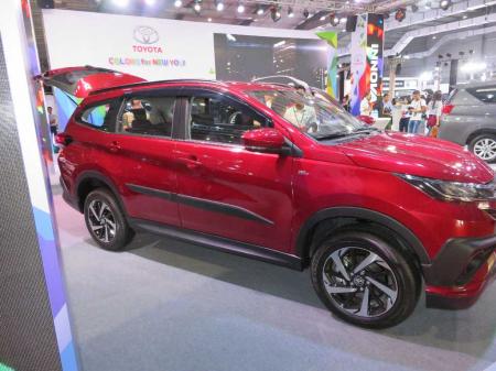 Toyota Rush. Price $28,500. 1.5 L gasoline. 4 speed automatic transmission. Electric Power Steering.